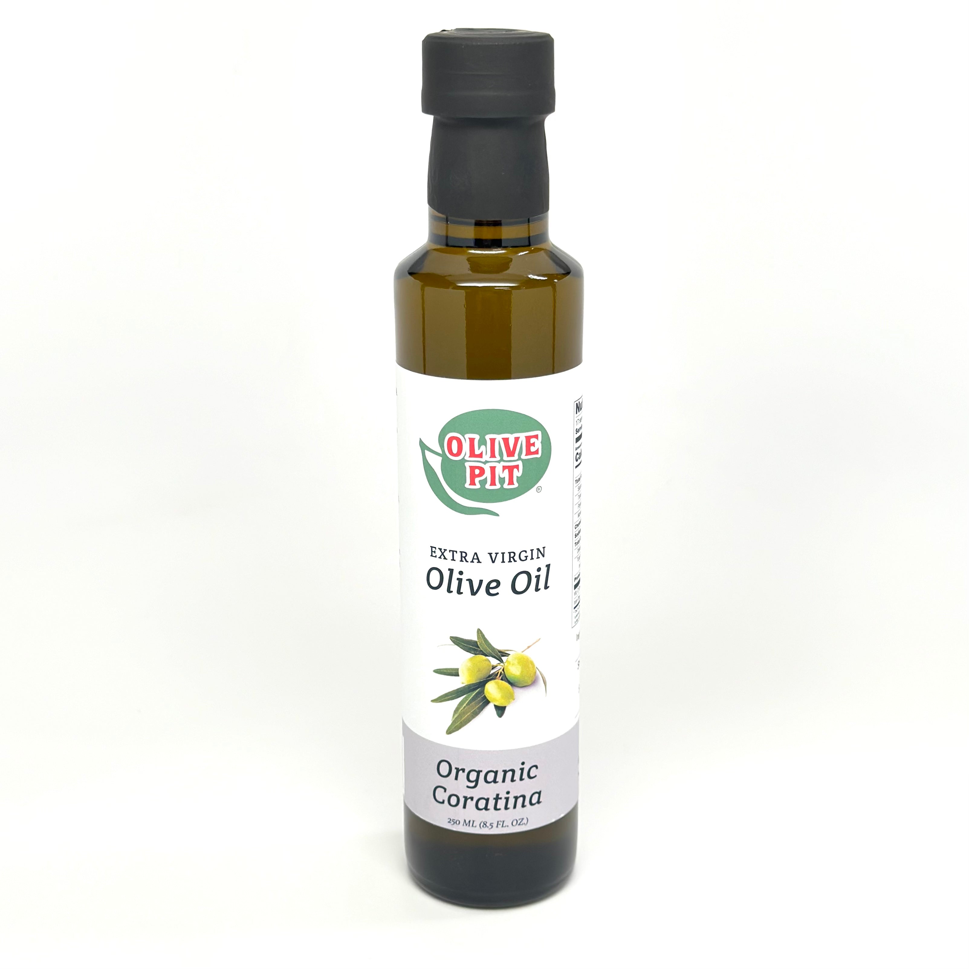 Olive Pit Organic Cortina - Local Extra Virgin Olive Oil