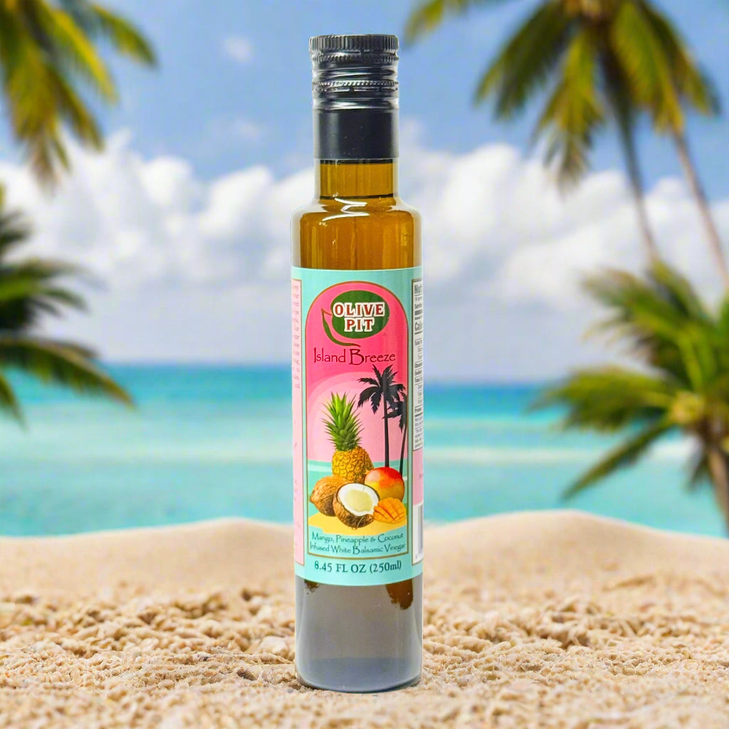 coconut palm vinegar Olive Pit Island Breeze White Balsamic Vinegar 8.45 (250ml)