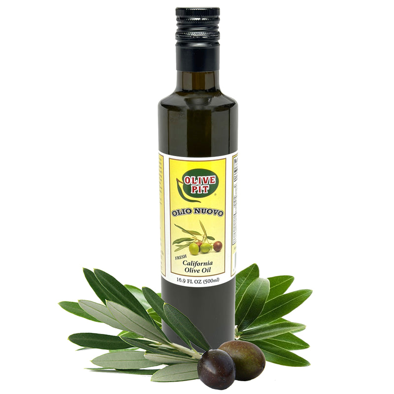 Olive Pit Olio Nuovo - Fresh Olive Oil (Seasonal)