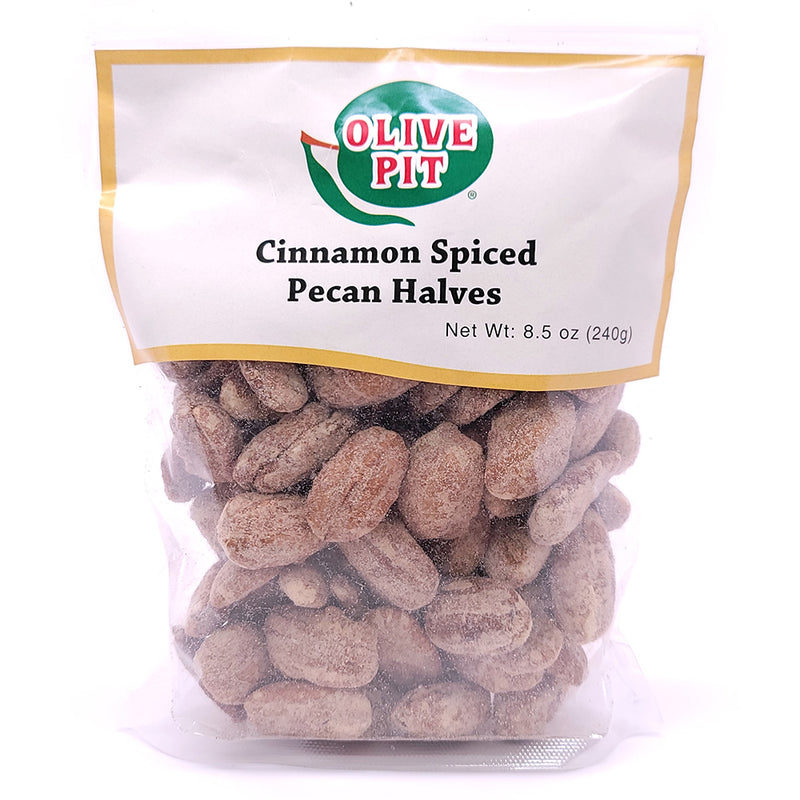 Cinnamon Spiced Pecan Halves