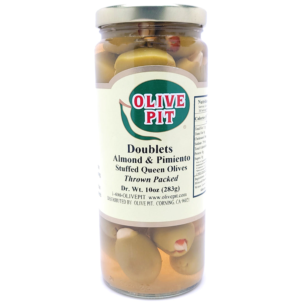Olive Pit Doublets Thrown Pack - Almond & Pimiento