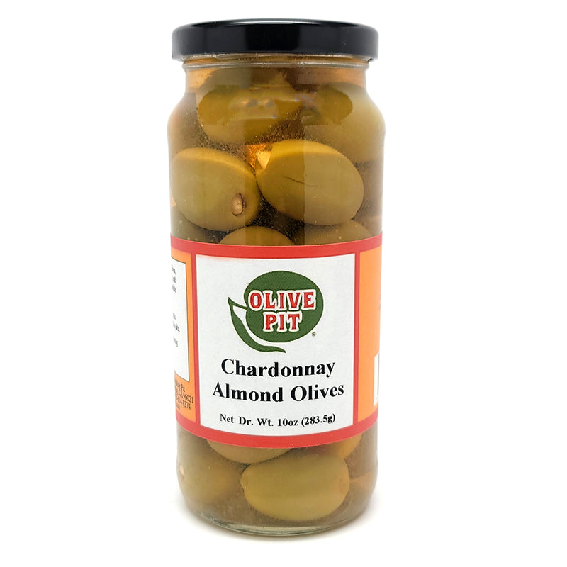 Almond Chardonnay Stuffed Olives