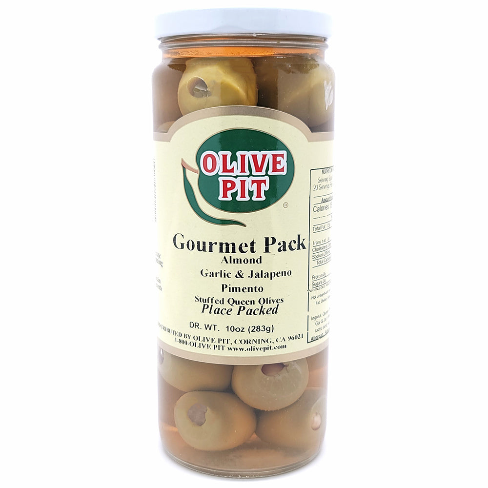Olive Pit Gourmet Stuffed Placed Pack Olives