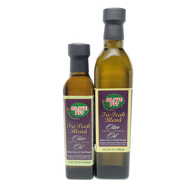 Olive Pit Tri-Peak Blend - 1st Cold Pressed Extra Virgin Olive Oil