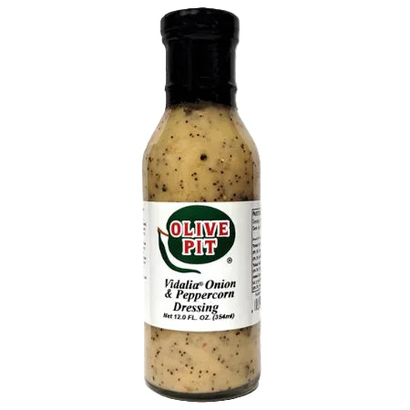 Olive Pit Vidalia Onion Peppercorn Salad Dressing