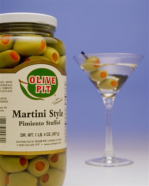 Olive Pit Martini Style Olives