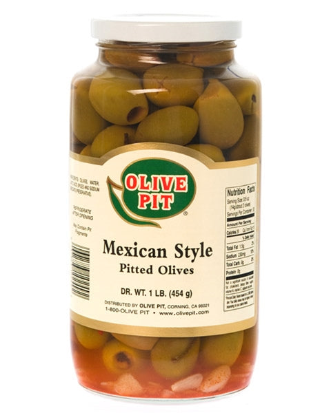 Mexican Style Pitted Olives