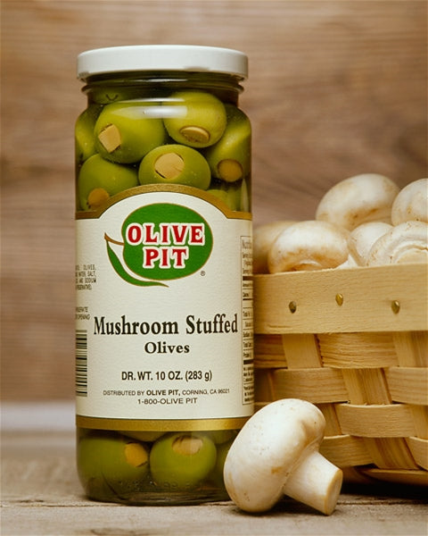 Mushroom Stuffed Olives