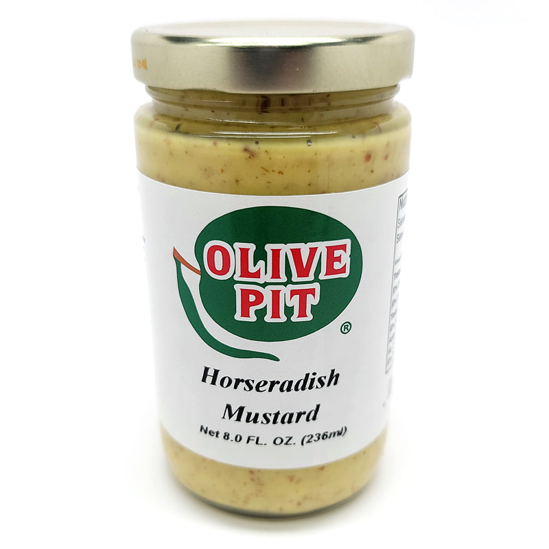 Olive Pit Horseradish Mustard