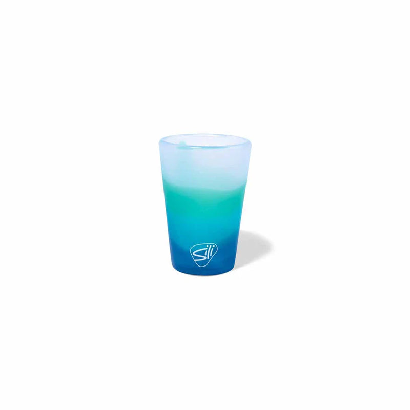 Olive Pit Logo Silipint Shot Glass