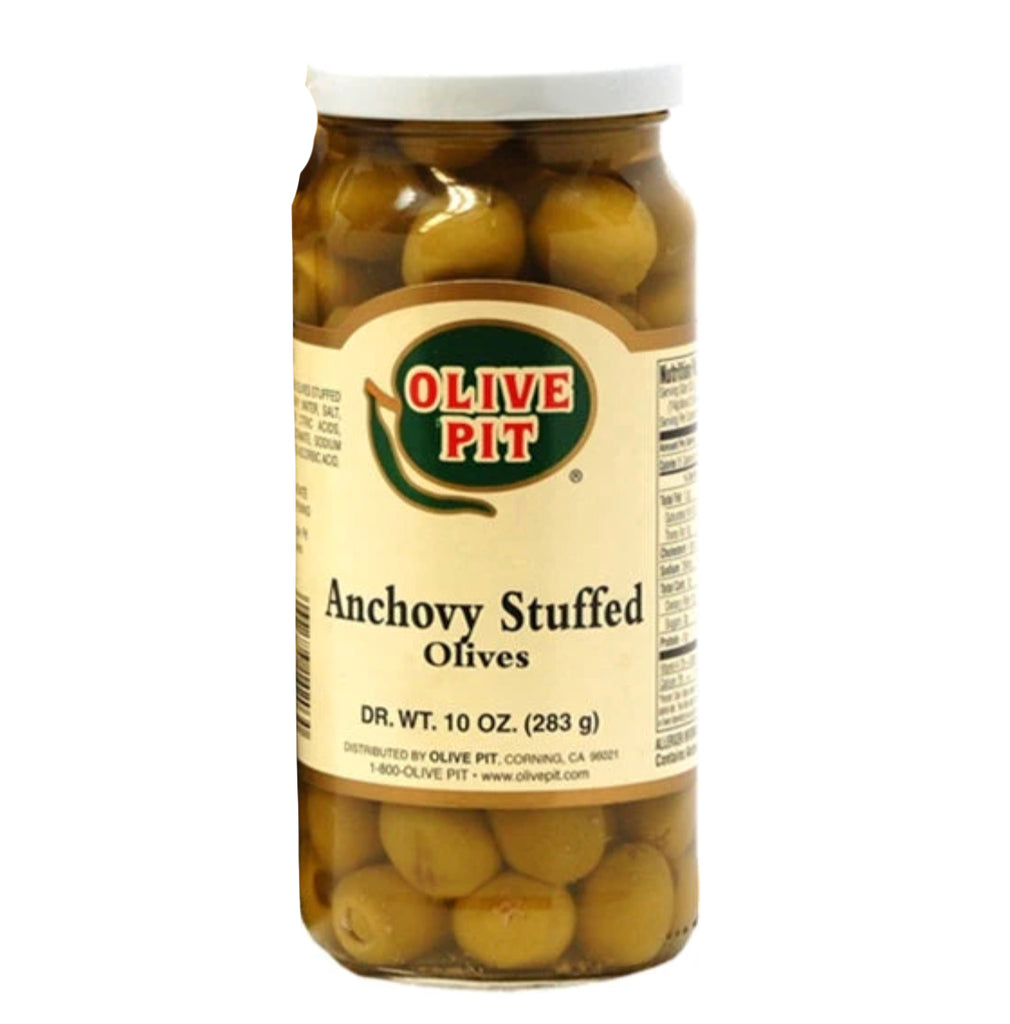 Olive Pit Anchovy Stuffed