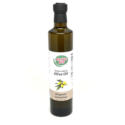 Olive Pit Organic Coratina - Local Extra Virgin Olive Oil