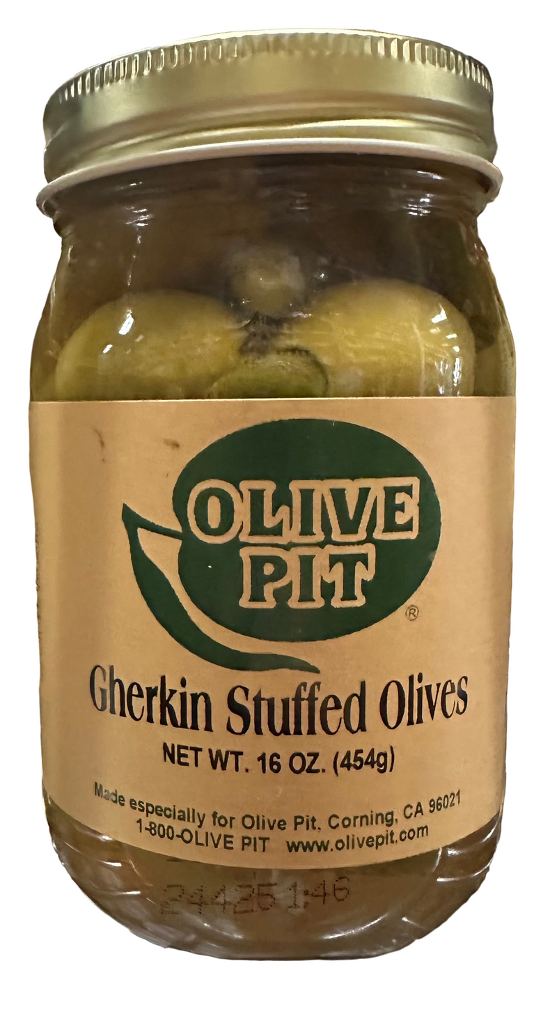 Gherkin Stuffed Olives