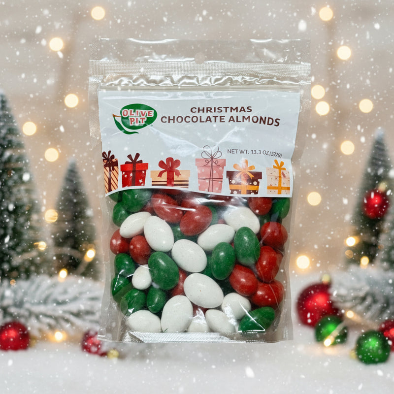 Christmas Chocolate Almonds