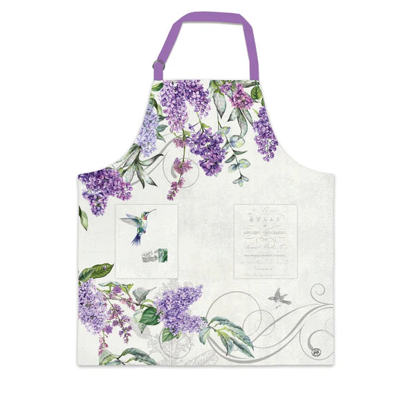 Michel Design French Lilacs Apron