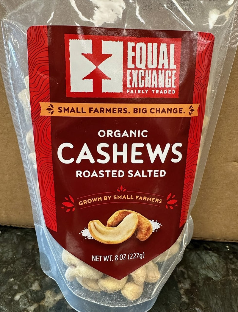 Organic Cashews - Roasted & Salted