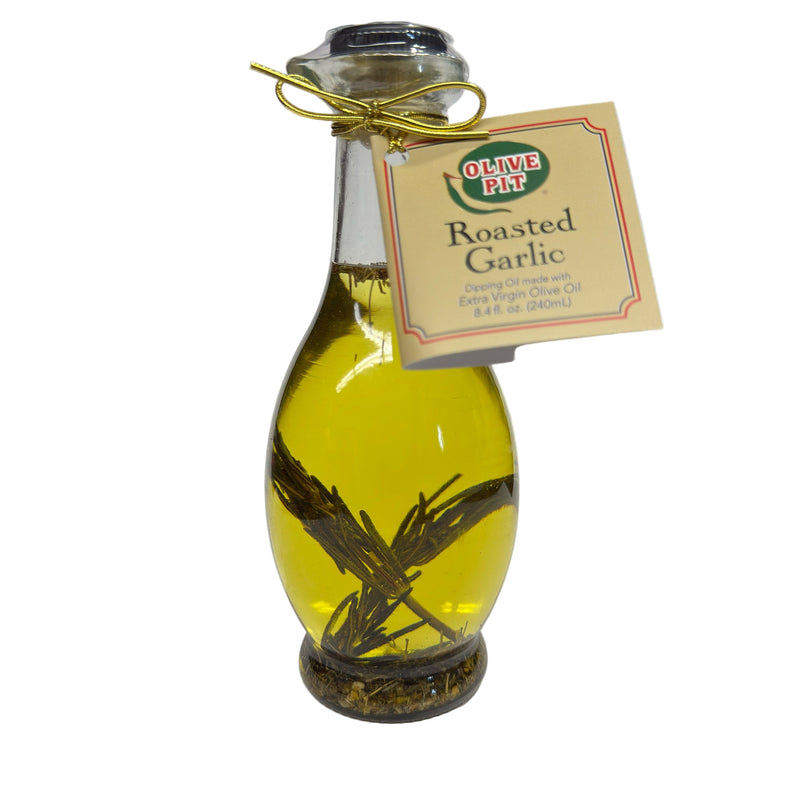 Olive Pit Roasted Garlic Dipping Oil