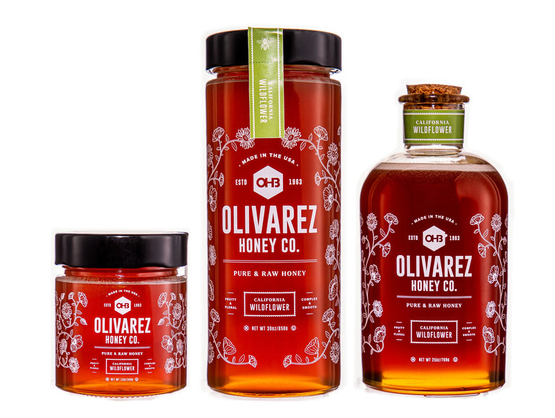 OHB Olivarez Honey Co - California Wildflower Honey