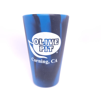 Olive Pit Silipint Pint Glasses