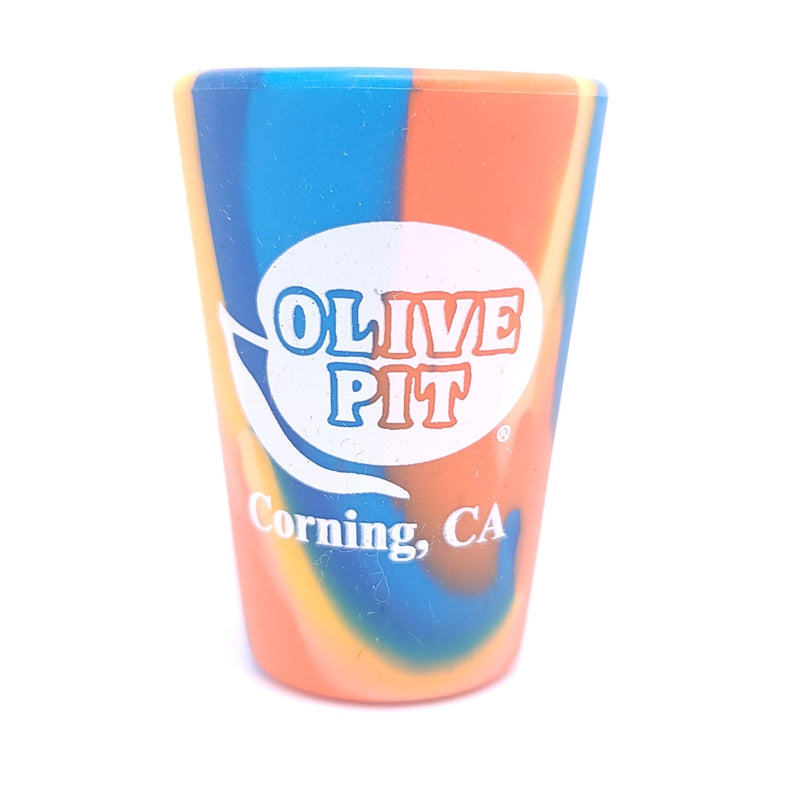 Olive Pit Silipint Shot Glass