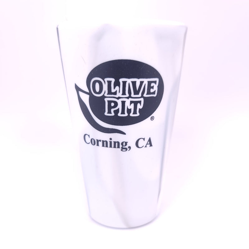 Olive Pit Silipint Pint Glasses