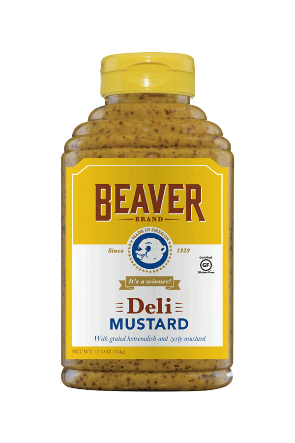 Beaver Squeeze Bottle Mustards