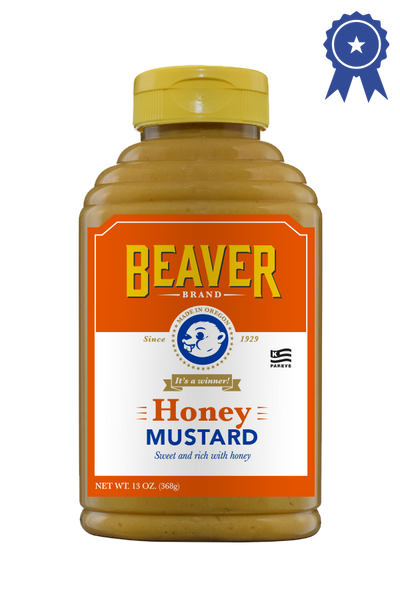 Beaver Squeeze Bottle Mustards