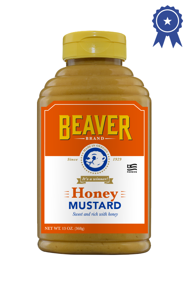 Beaver Squeeze Bottle Mustards