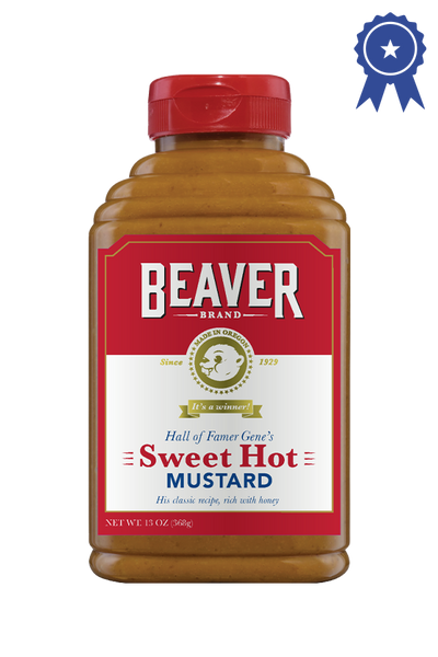 Beaver Squeeze Bottle Mustards