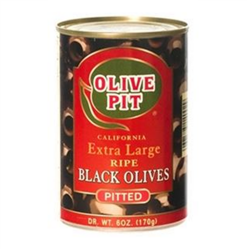 Olive Pit Black Ripe Olives