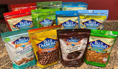 Blue Diamond Flavored Almonds - Bags