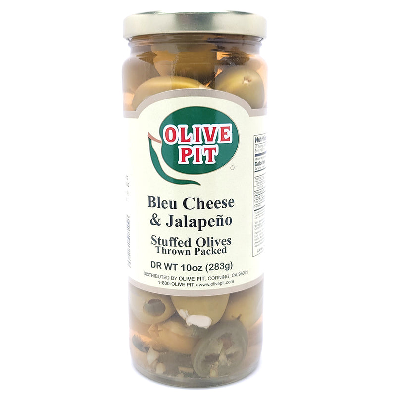 Bleu Cheese & Jalapeño Stuffed Olives