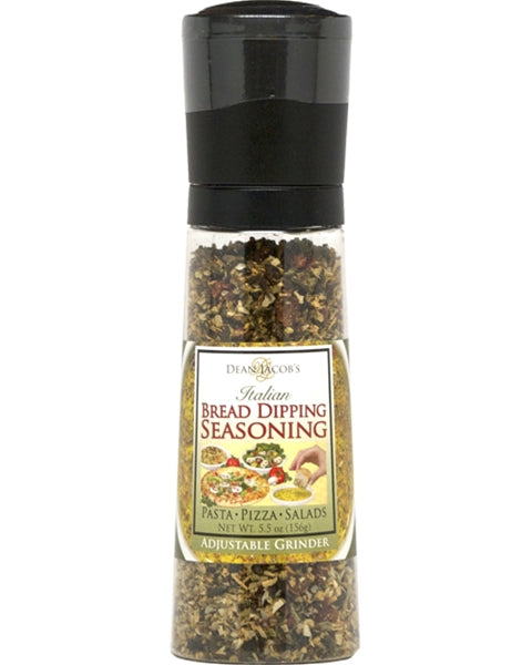 Olive Pit Italian Bread Dipping Seasoning Grinder