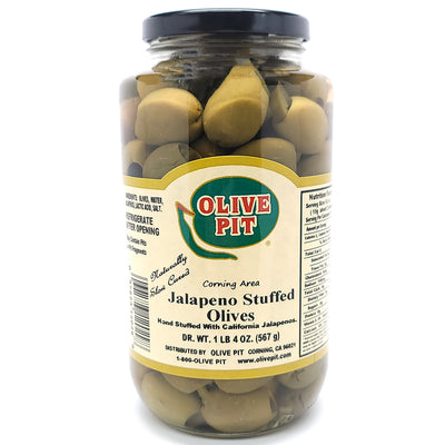 Jalapeño Stuffed Olives - Slow Cured