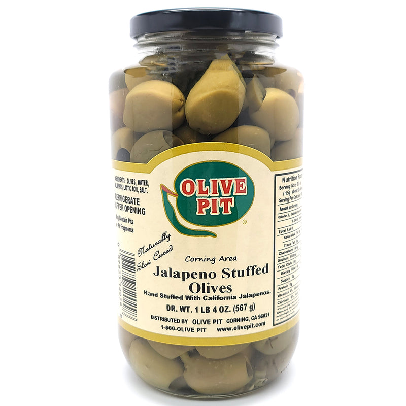 Jalapeño Stuffed Olives - Slow Cured