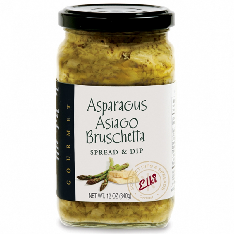 Elki Asparagus Asiago  Bruschetta