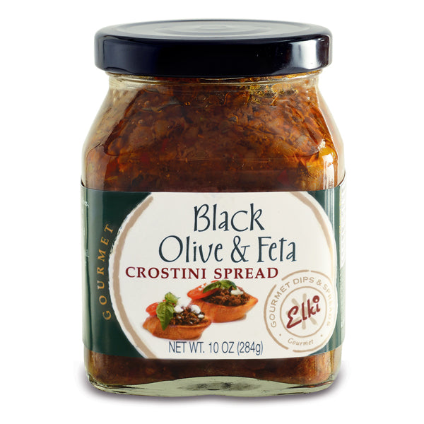 Elki Black Olive & Feta Crostini Spread