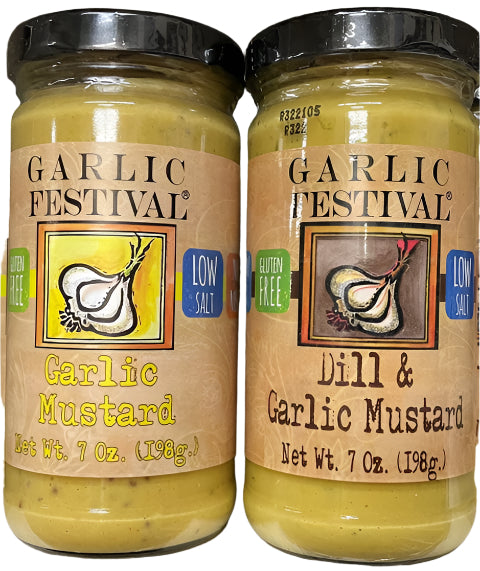 Garlic Festival Mustards