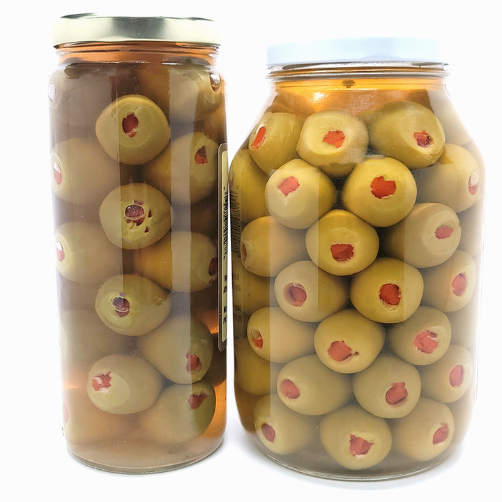 Olive Pit Pimiento Stuffed - Placed Packed (Queen-Large)