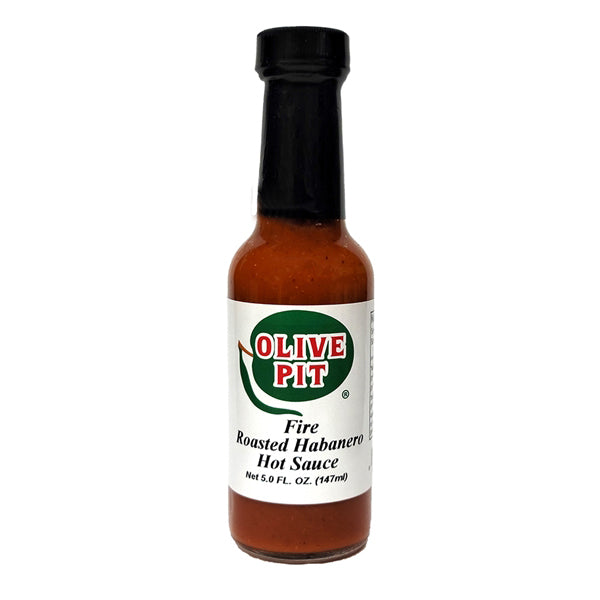 Olive Pit Fire Roasted Habanero Hot Sauce