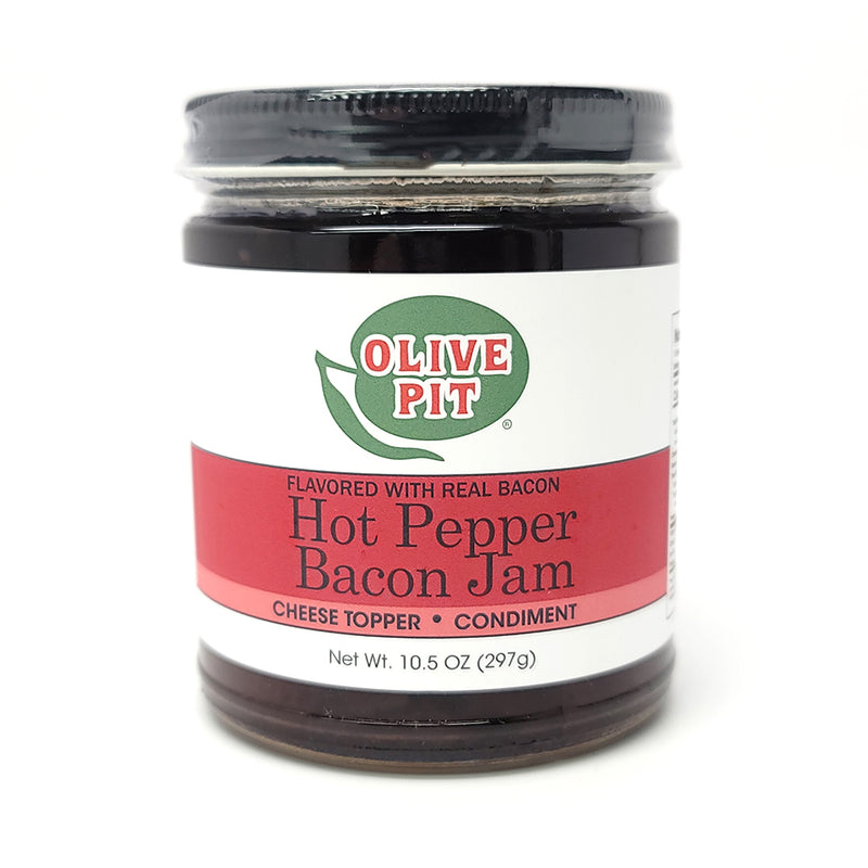 Olive Pit Hot Pepper Bacon Jam