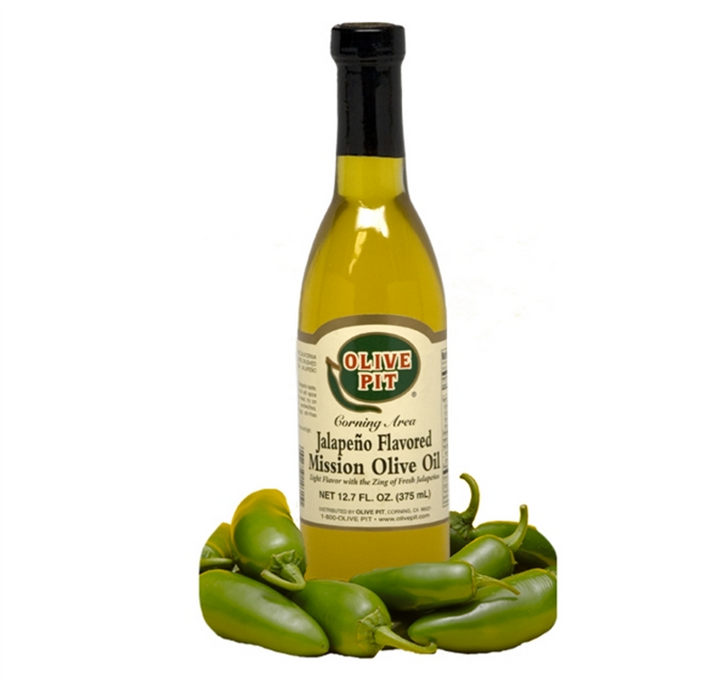 Olive Pit Jalapeño Flavored Mission Olive Oil