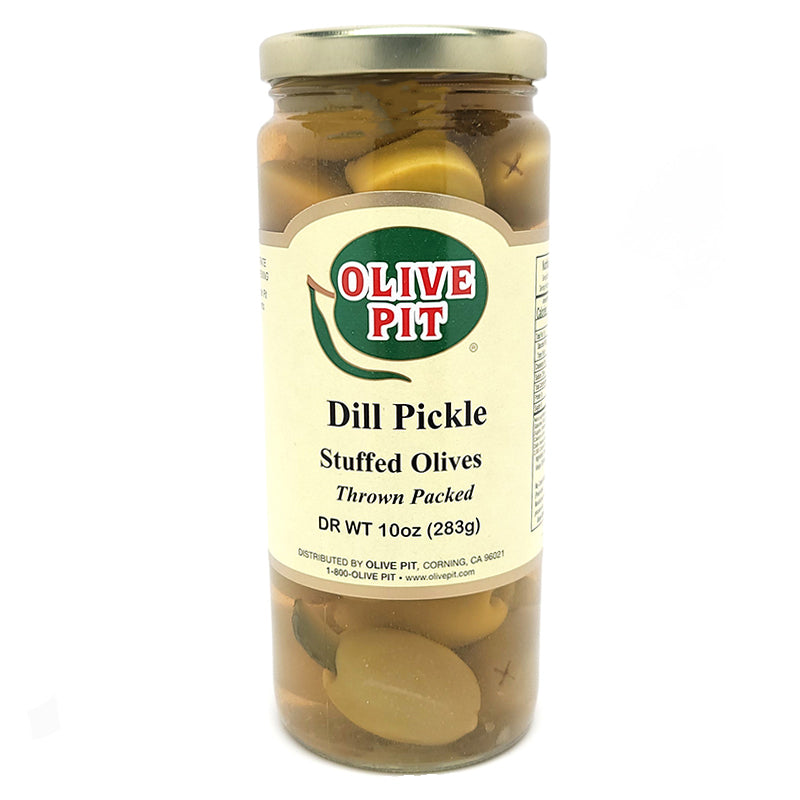 Dill Pickle Stuffed Olives