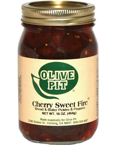 Cherry Sweet Fire Bread and Butter Pickles