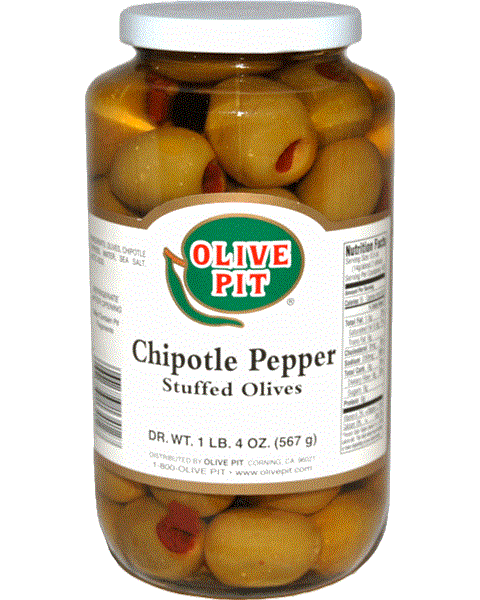 Chipotle Pepper Stuffed Olives