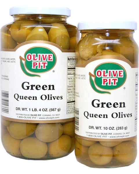 Green Whole Olives (Queen - Lg)