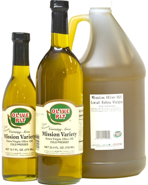 Olive Pit Mission Variety - Local 1st Cold Pressed Extra Virgin Olive Oil