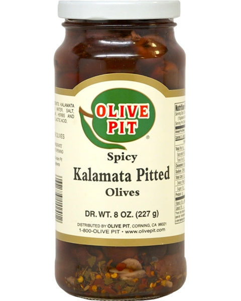 Spicy Kalamata Pitted Olives