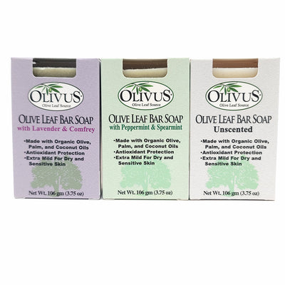 Olivus Olive Leaf Bar Soap