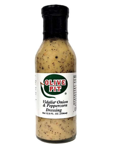 Olive Pit Vidalia Onion Peppercorn Salad Dressing